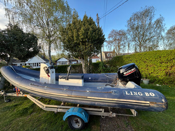 LING BO 90hp 5.5m RIB