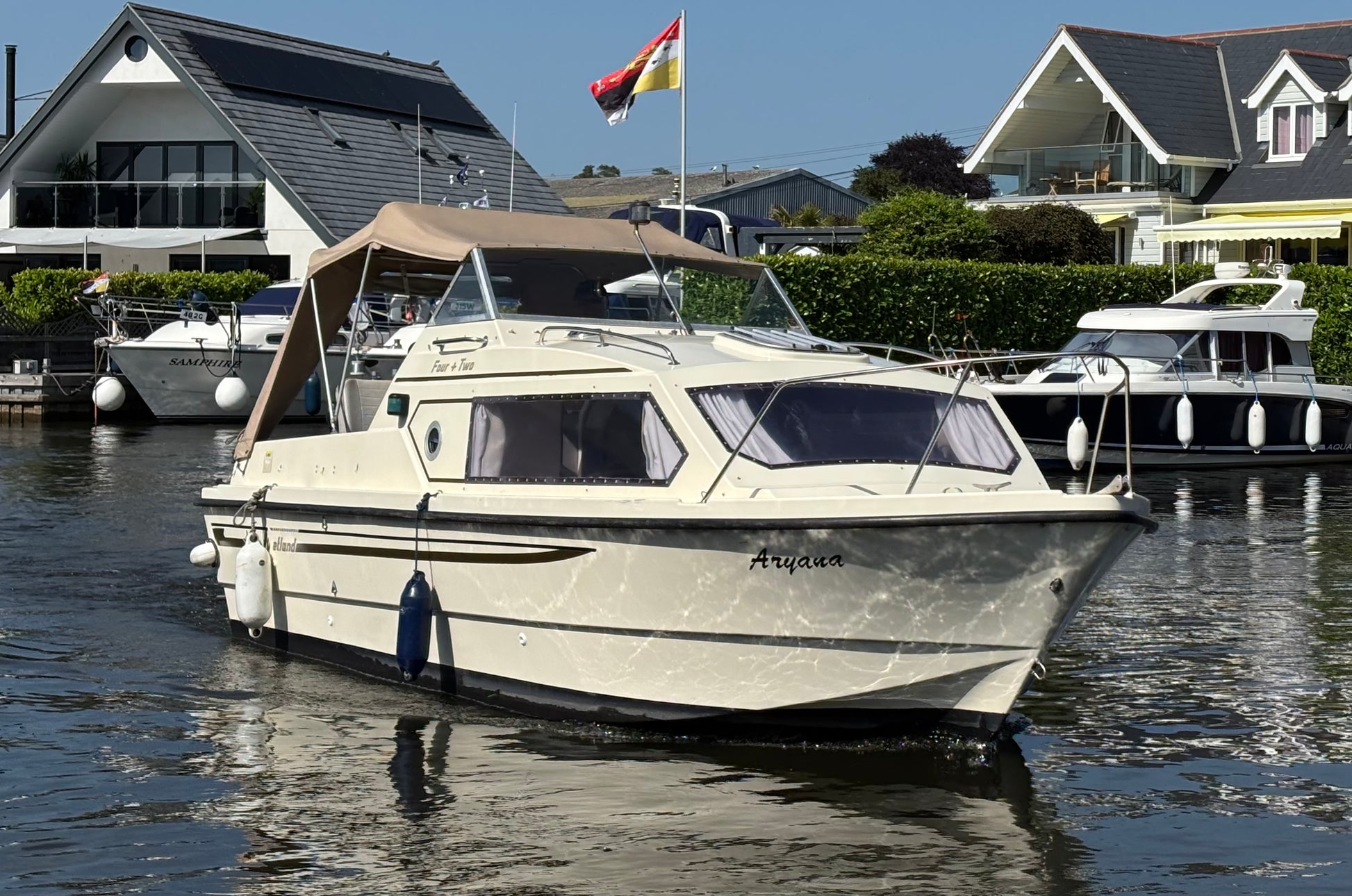 Used Shetland 4 plus 2 boat for sale Norfolk